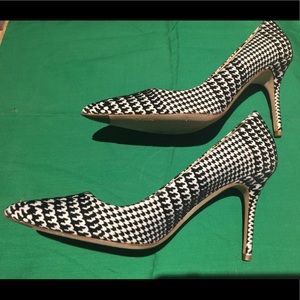 J Crew Houndstooth Elsie Pumps